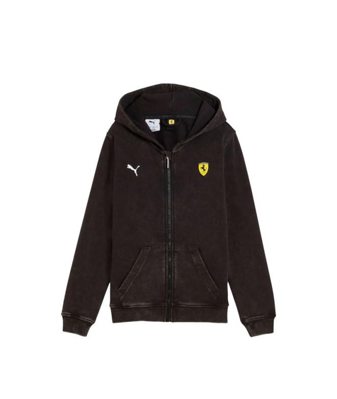 Veste Puma Ferrari Sportswear K, Noir, Enfant