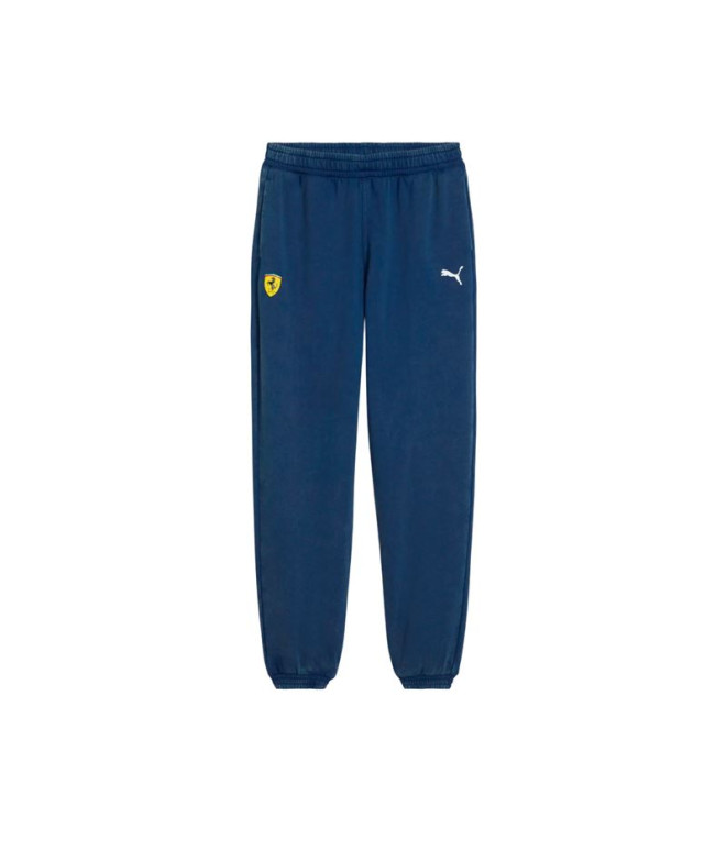 Pantalon Puma Ferrari Sportswear K, Bleu Persan, Enfant