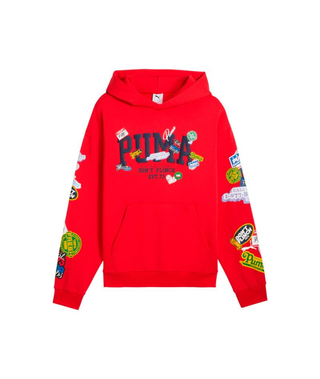 Sweat de Basket-ball Puma Hooperhotline Pullov For All Time R Homme