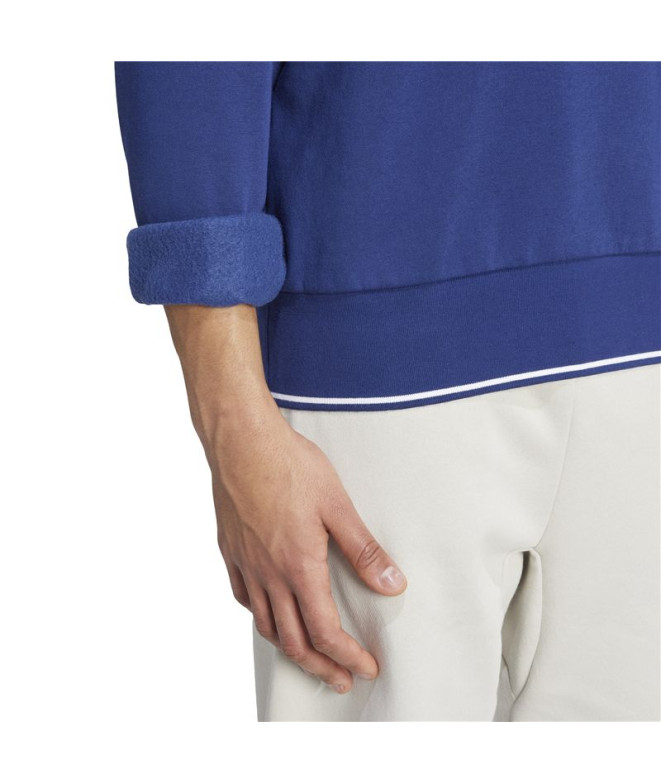 Moletom adidas Collegiate Sw Homem Azul Escuro