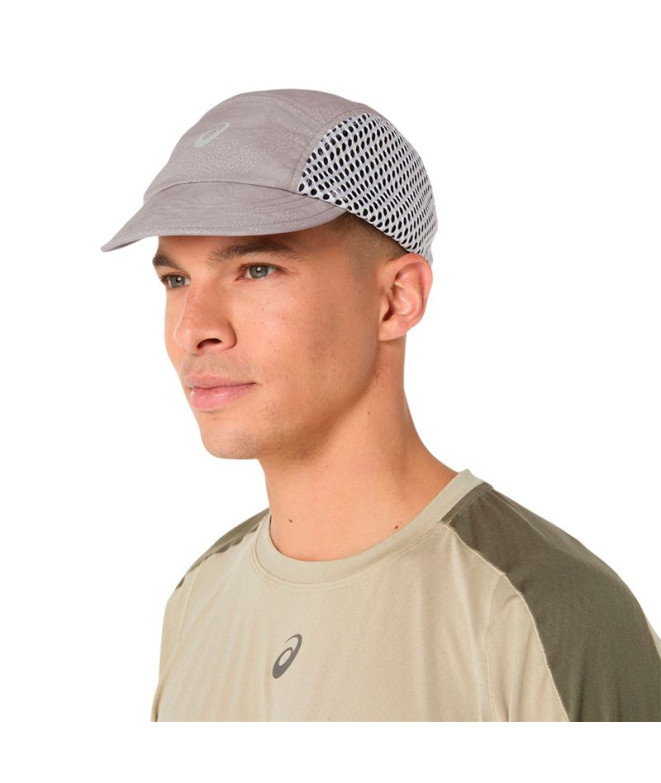 Boné de Running ASICS Fujitrail Cap Cinza/Rosa...