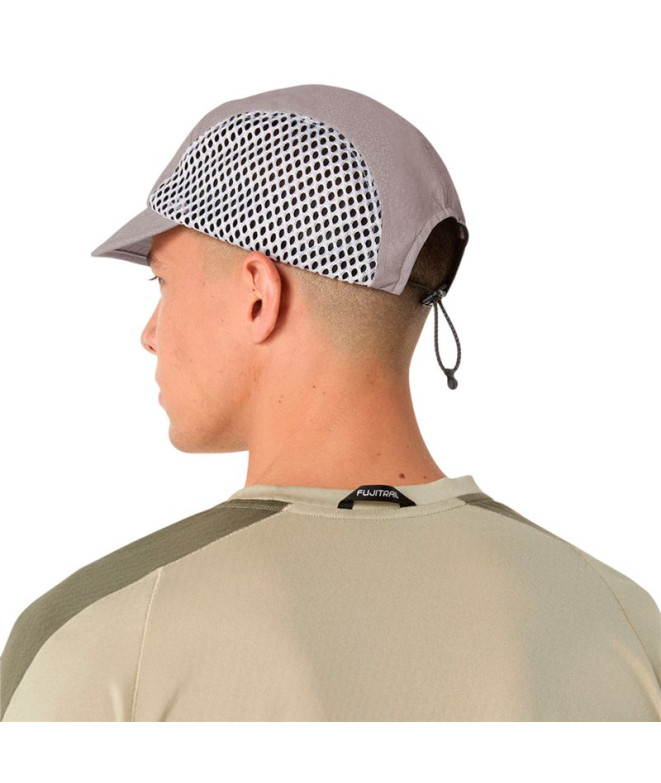 Boné de Running ASICS Fujitrail Cap Cinza/Rosa...