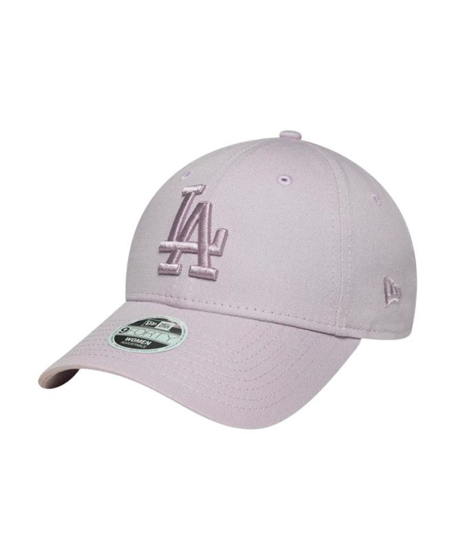 Boné New Era LA Dodgers MLB Essential 9FORTY Lilás Mulher