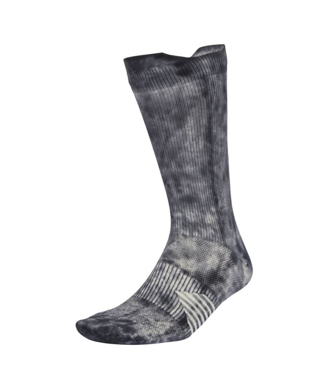 Calcetines de Running adidas Runxgrafic Sock Griorb / Gritre / Blanco