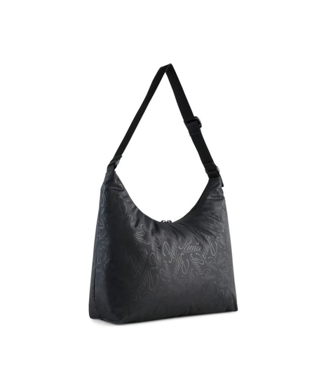 Bolsa Puma Pop Slouchy Hobo Bag Preto - Mulher