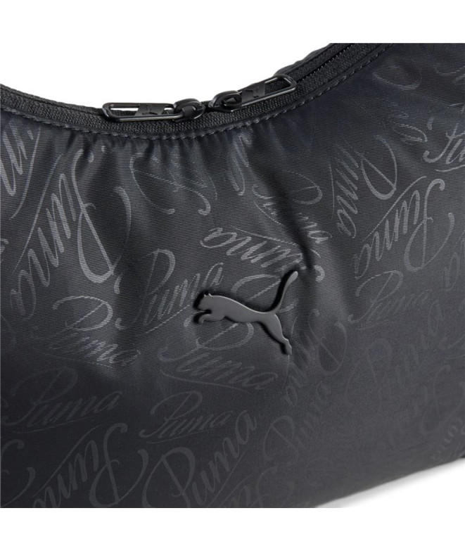 Sac Puma Pop Slouchy Hobo Bag Noir - Femme