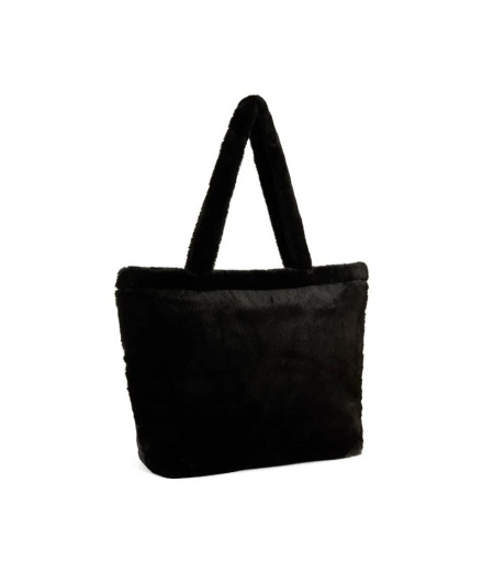 Mochila Puma Up Faux Fur Shopper Preto Mulher 2
