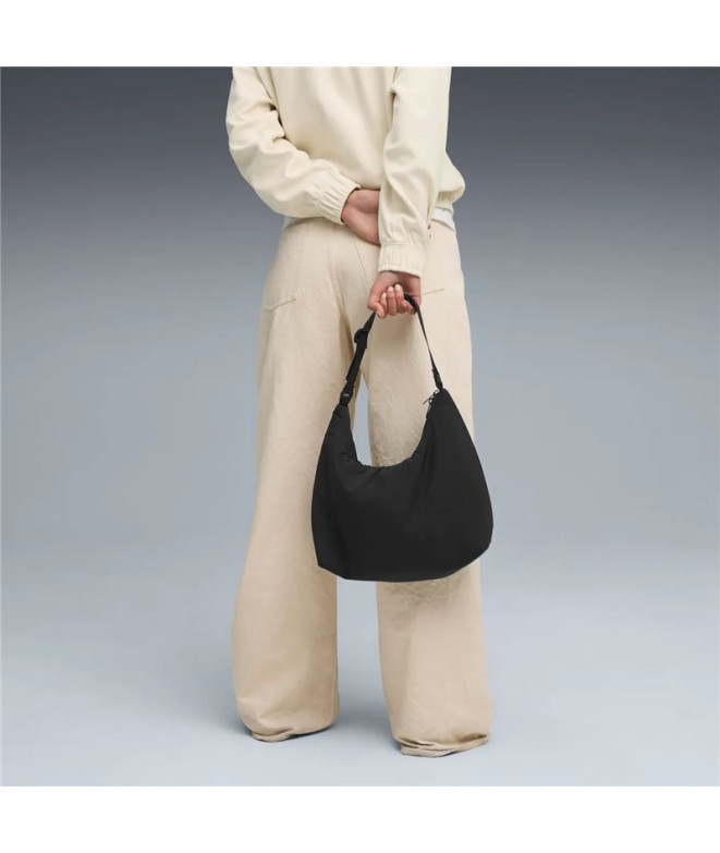 Sac Puma Her Slouchy Hobo Bag Noir Femme