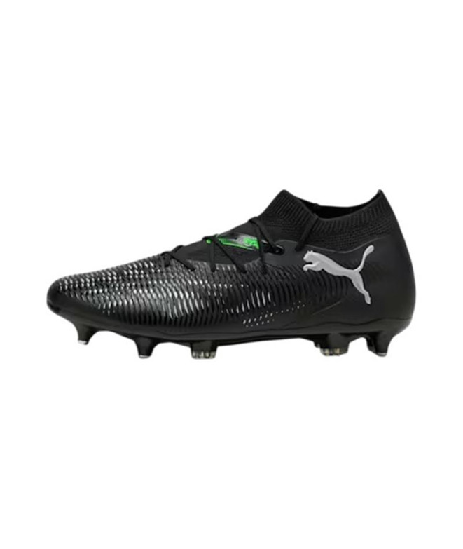 Botas de fútbol de Fútbol Puma Future 8 Match Mxsg Hombre Plateado/Verde Fluo