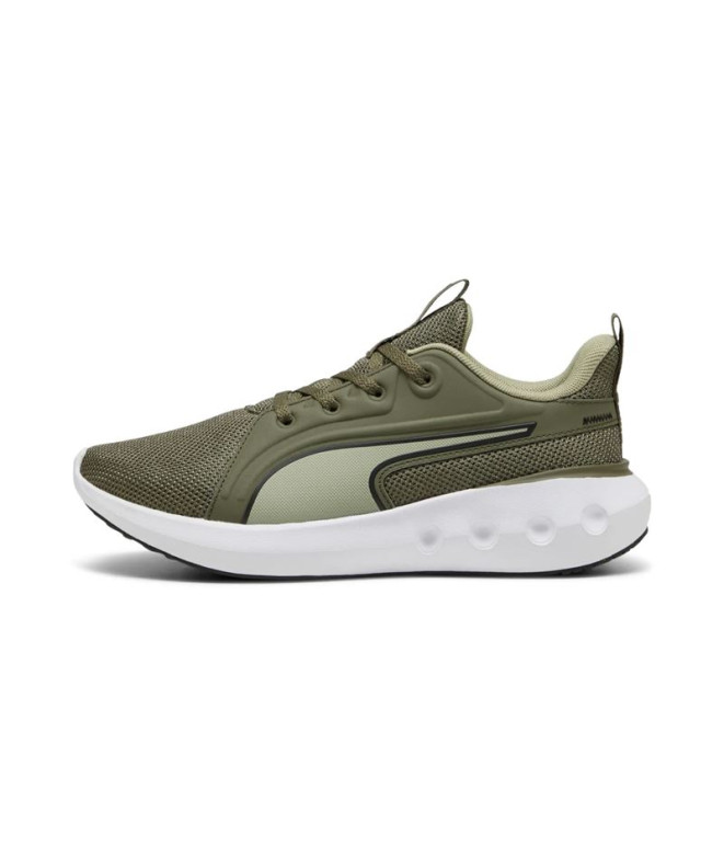 Sapatilhas de Running Puma Softride CarsonLoden Verde-Lux Army Homem