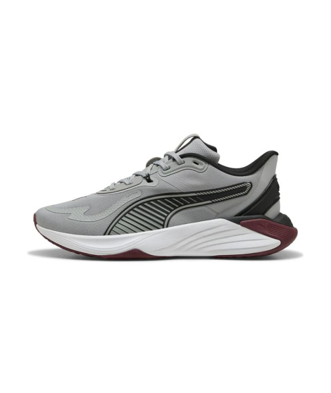 Zapatillas de Fitness Puma Pwr Hybrid TrGris Echo-Ruby Shimmer Hombre