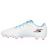 Botas de fútbol Skechers Skx_2 Club Mg Hombre Blanco/Turquesa