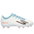 Botas de fútbol Skechers Skx_2 Jr Youth Mg Niño Blanco/Turquesa