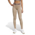 Mallas de Fitness adidas Hyg Rib 1/1 L Mujer Marrón