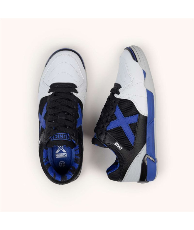 Chaussures Futsal Munich One Kid 74 Enfant Noir