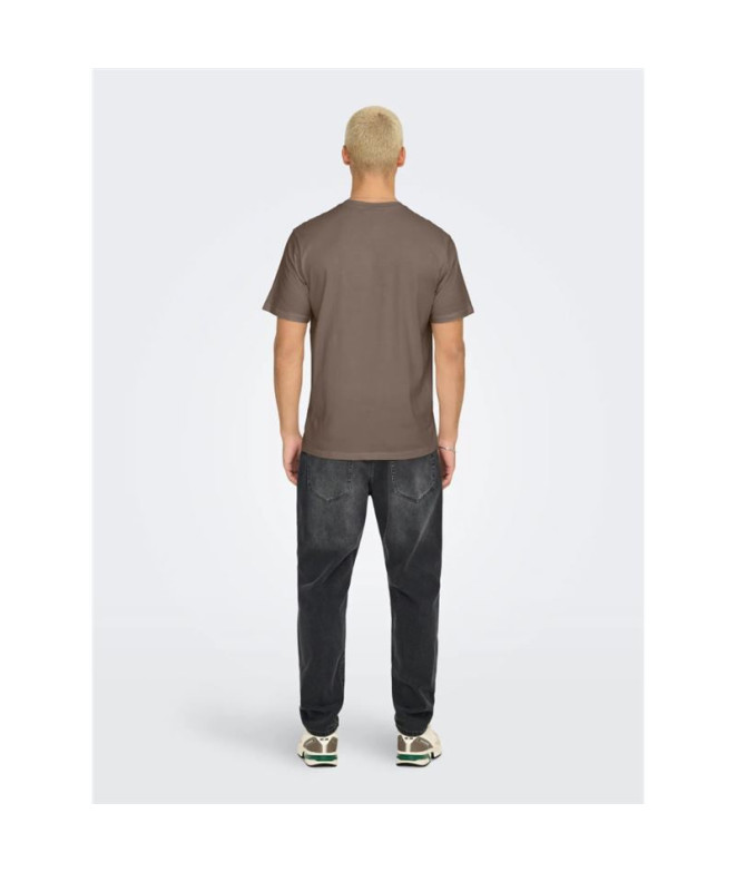 Camiseta Only & Sons Onsdawson Reg Ss Vd Falcon...