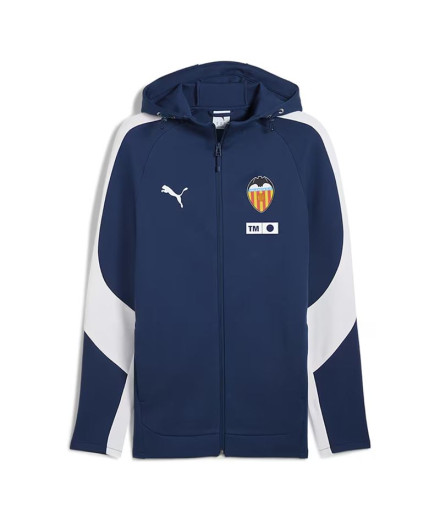 Veste Puma Valencia.C.F Evostripe 25/26 à capuche Bleu