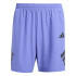 Calça de Fitness adidas Gym+ 3Bandas Short Homem Azul/Preto