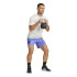 Calça de Fitness adidas Gym+ 3Bandas Short Homem Azul/Preto