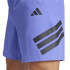 Calça de Fitness adidas Gym+ 3Bandas Short Homem Azul/Preto