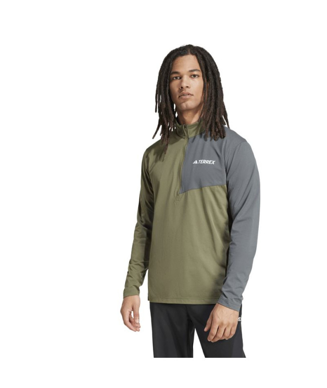 T-shirt de Montagne adidas Mt Halfz Ls Homme...