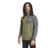 Camiseta de Montaña adidas Mt Halfz Ls Hombre Verde Oscuro