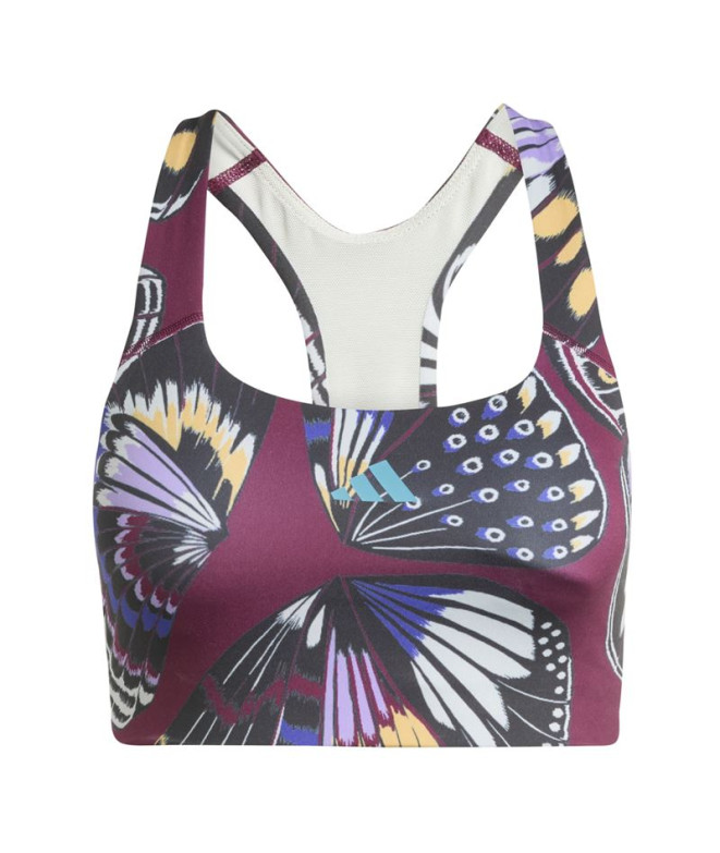 Sujetador Deportivo de Fitness adidas Farm Bra Mujer Negro