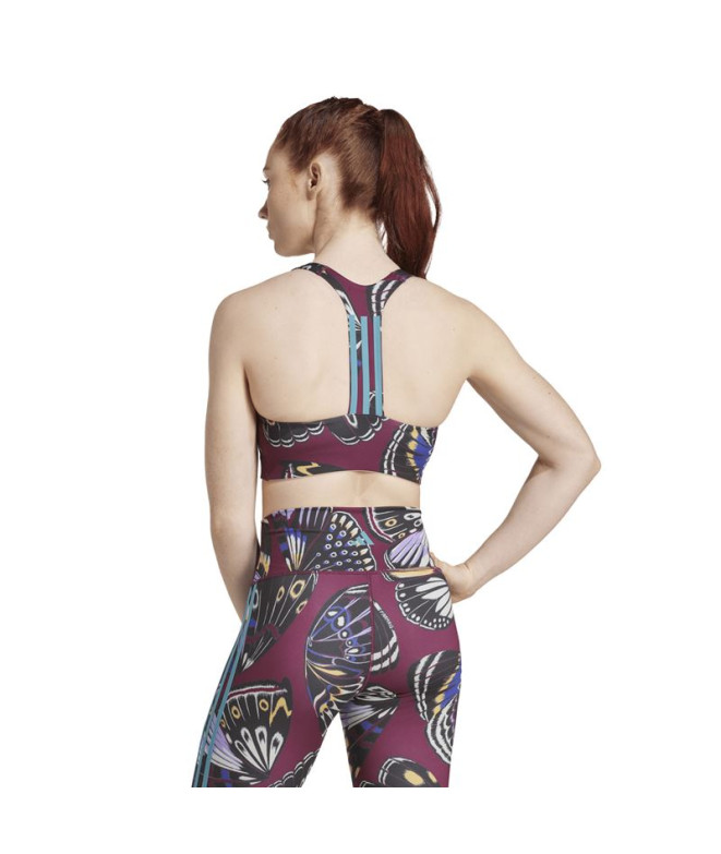 Sutiã esportivo de Fitness adidas Farm Bra...