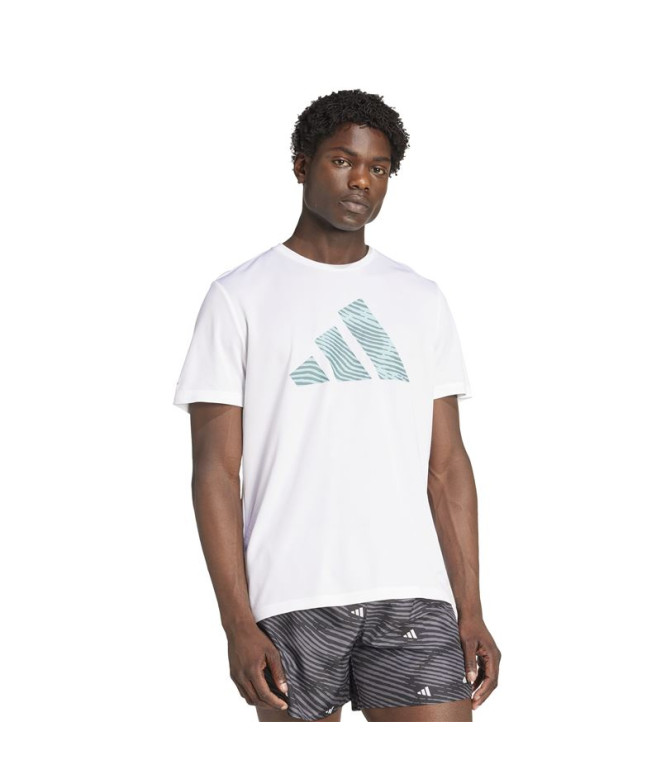 Camiseta de Running adidas Adi365 E Bl Homem...