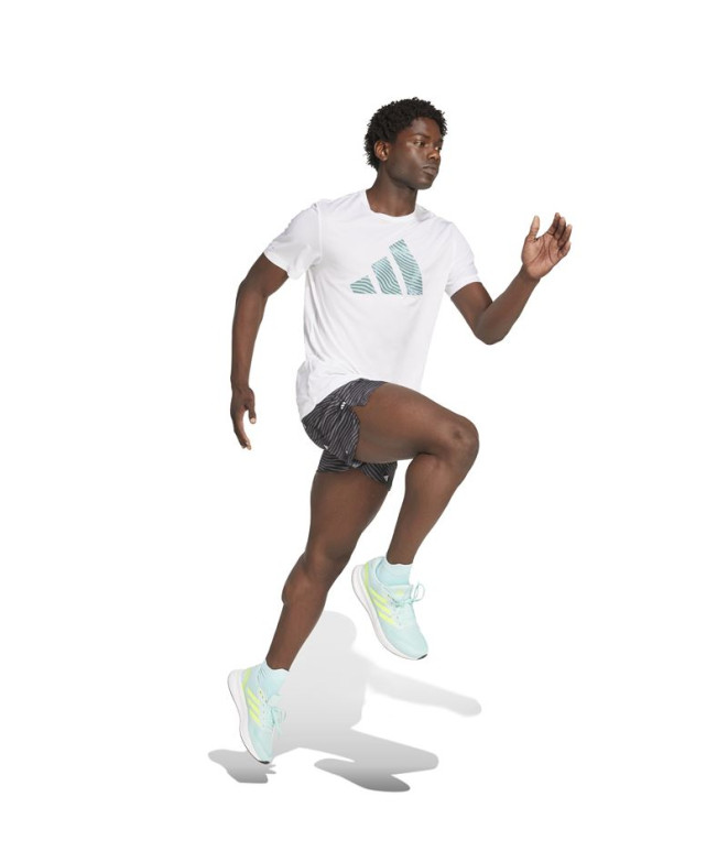 Camiseta de Running adidas Adi365 E Bl Hombre...
