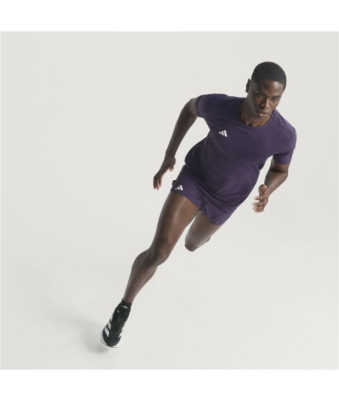 T-shirt de Running adidas Adizero E Tee Homme Noir