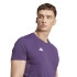 Camiseta de Running adidas Adizero E Tee Hombre Negro