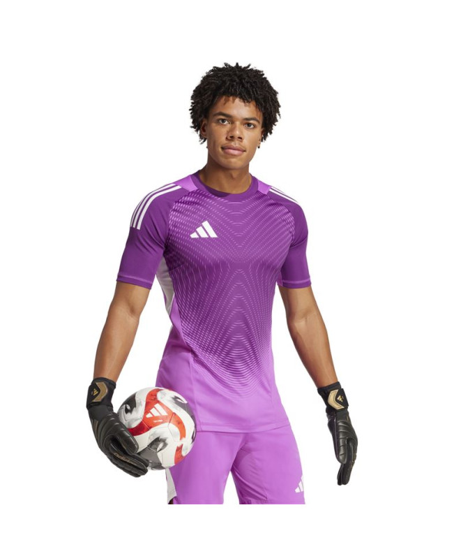 Camiseta de Futebol adidas T25 P Gk Jsy Homem Roxo