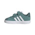 Chaussures adidas VL Court 3.0 Cf Enfant Azcepo / Noir / Azcead