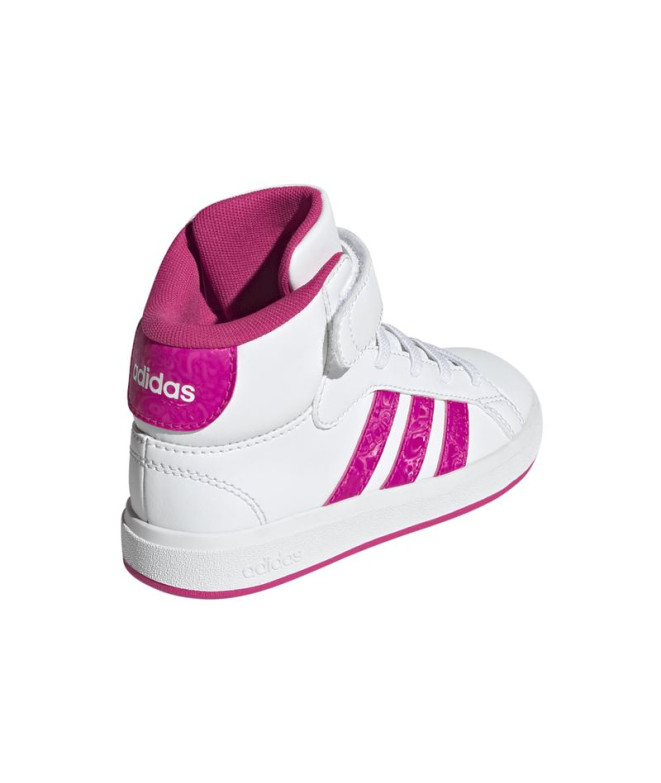 Sapatilhas adidas Grand Court Mid Infantil Preto