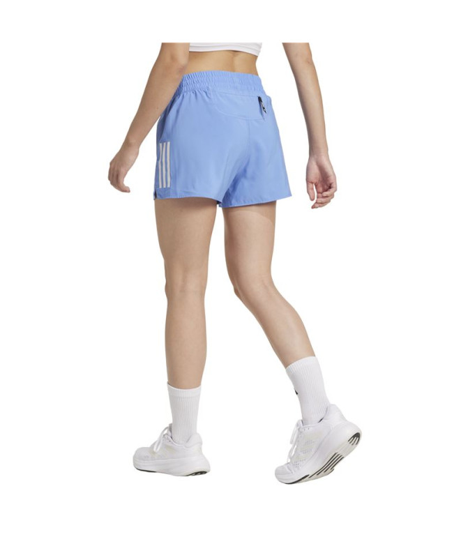 Calça de Running adidas Otr B Short Mulher Fusazu