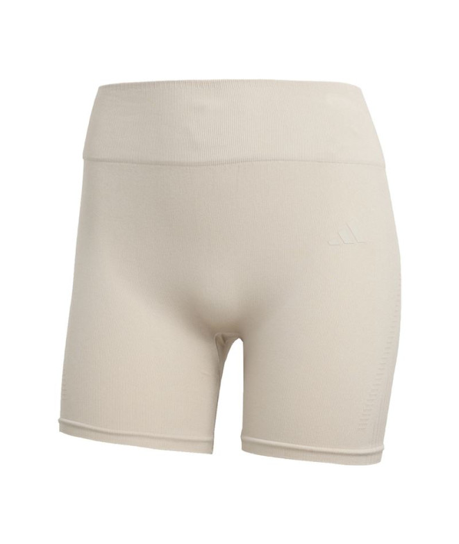 Malhas de Fitness adidas We Knit 4In Sh Mulher Cinza