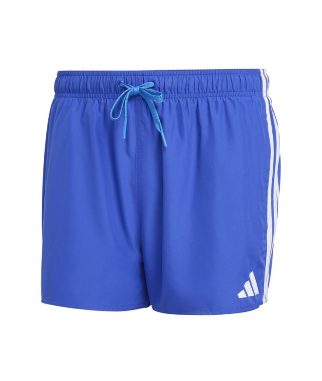 Maillot de bain de Natation adidas 3S Bld Sh 3In Homme Bleu