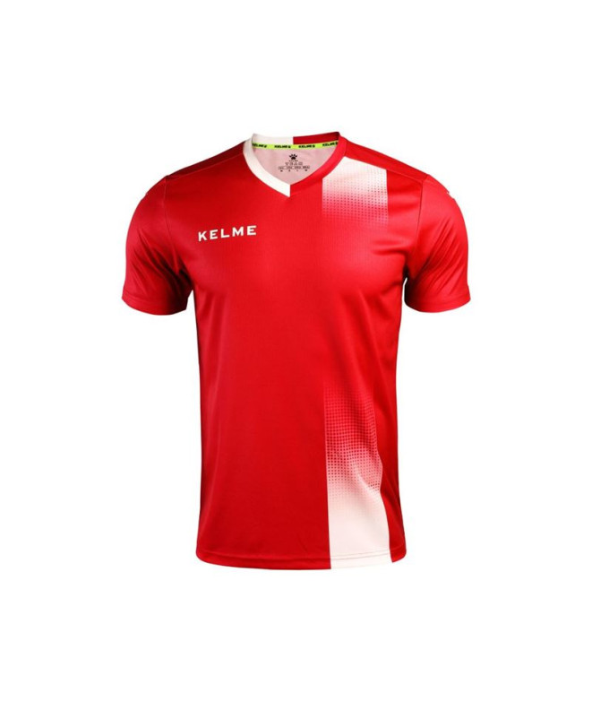 Camiseta de Fútbol Kelme Camiseta Alicante Jr Infantil Rojo-Blanco