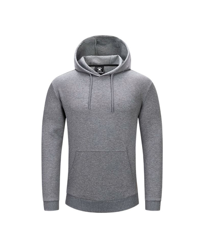 Moletom de Futebol Kelme Hoodie Road Sr Homem Cinza