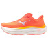 Chaussures de Running Mizuno Wave Sky 9 Femme Corail/Baseballblanc/C