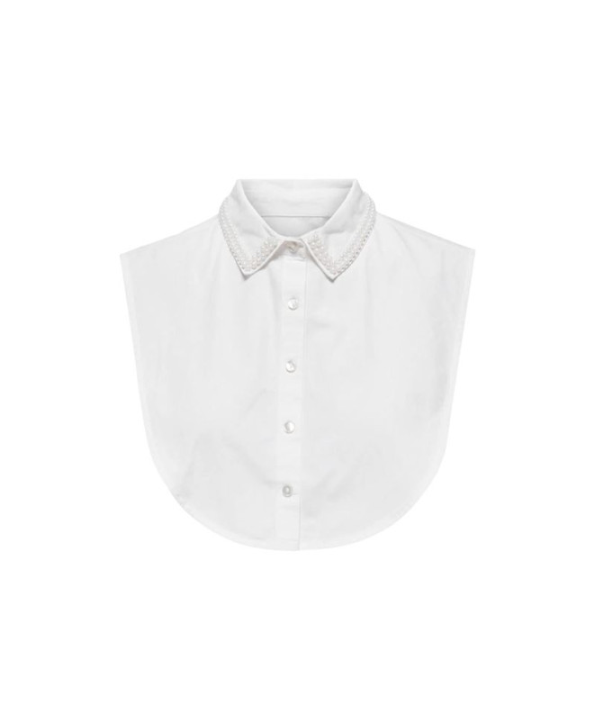 Colar Only Colar de Pérola Onllisa Wvn Mulher Branco com Pérolas
