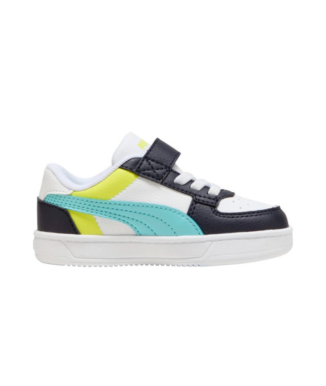 Sapatilhas Puma Caven 2.0 Block Branco Menino