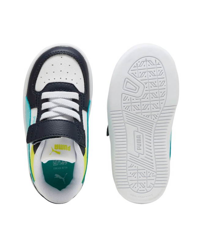 Chaussures Puma Caven 2.0 Block Blanc Enfant
