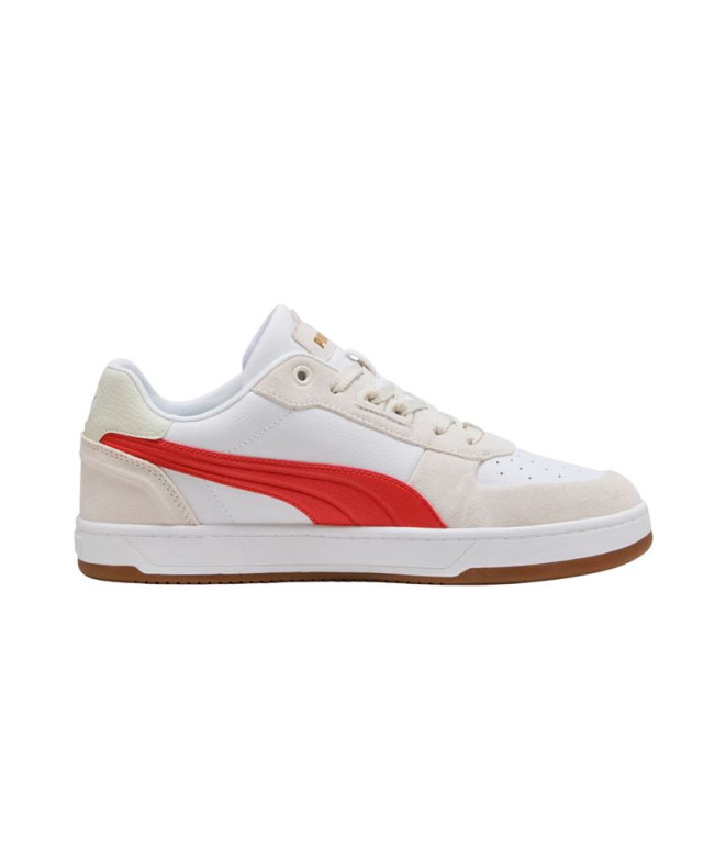 Sapatilhas Puma Caven 2.0 Lux S Vapor Gray Vermelho Homem