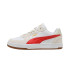 Zapatillas Puma Caven 2.0 Lux S Vapor Gray Rojo Hombre