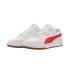 Zapatillas Puma Caven 2.0 Lux S Vapor Gray Rojo Hombre