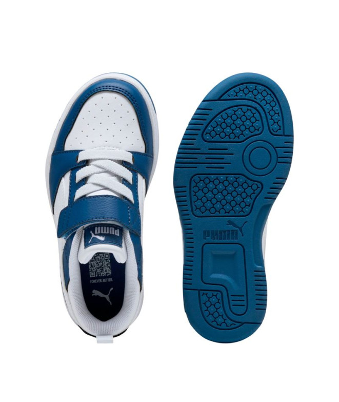Zapatillas Puma Rebound V6 Lo A Clyde Royal Niño