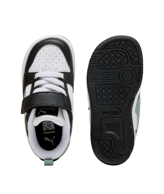 Sapatilhas Puma Rebound V6 Lo A, Blackist, Menino