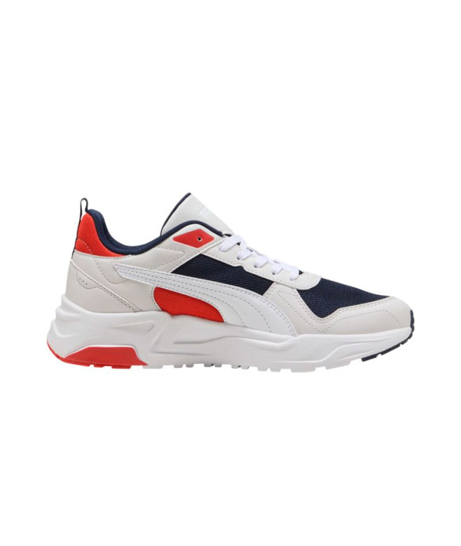 Zapatillas Puma Trinity 2 Lt Azul Marino Blanco Fe Hombre